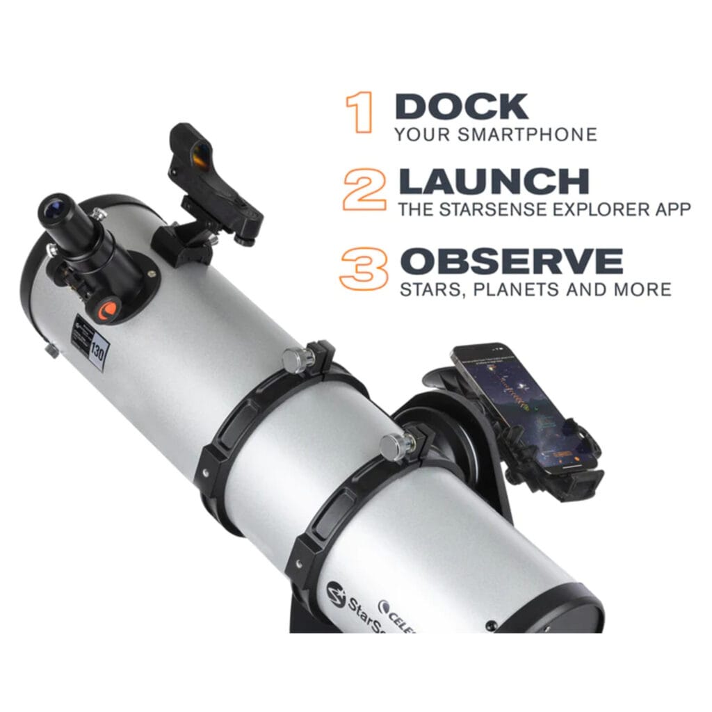Celestron StarSense Explorer Dobson 130 mm 4 Celestron Dobson telescoop N 130 650 StarSense Explorer DOB 6 Celestron StarSense Explorer Dobson 130 mm