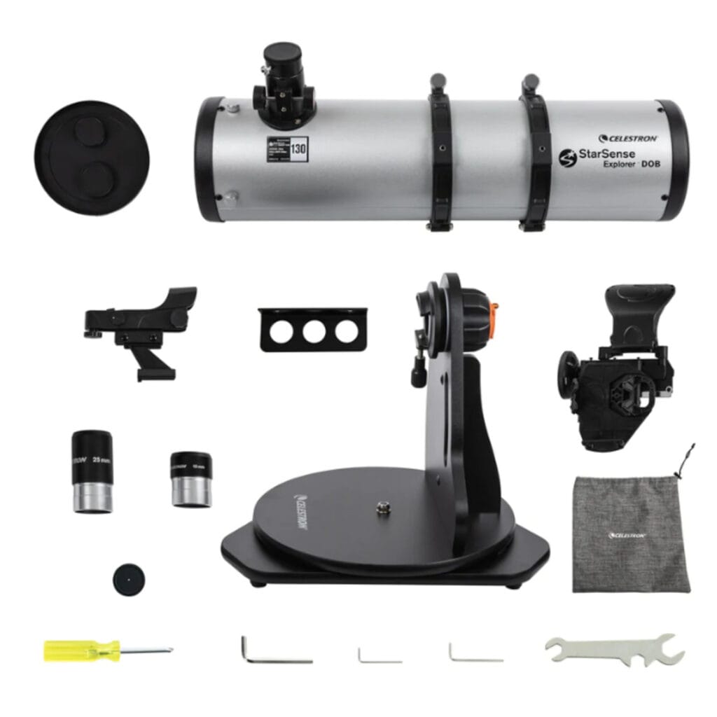 Celestron StarSense Explorer Dobson 130 mm 7 Celestron Dobson telescoop N 130 650 StarSense Explorer DOB 9 Celestron StarSense Explorer Dobson 130 mm