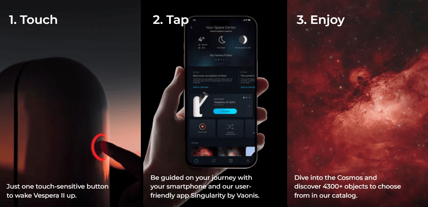 Vespera Pro8 Telescoop.nl - Alles voor sterrenkijken & natuurwaarneming