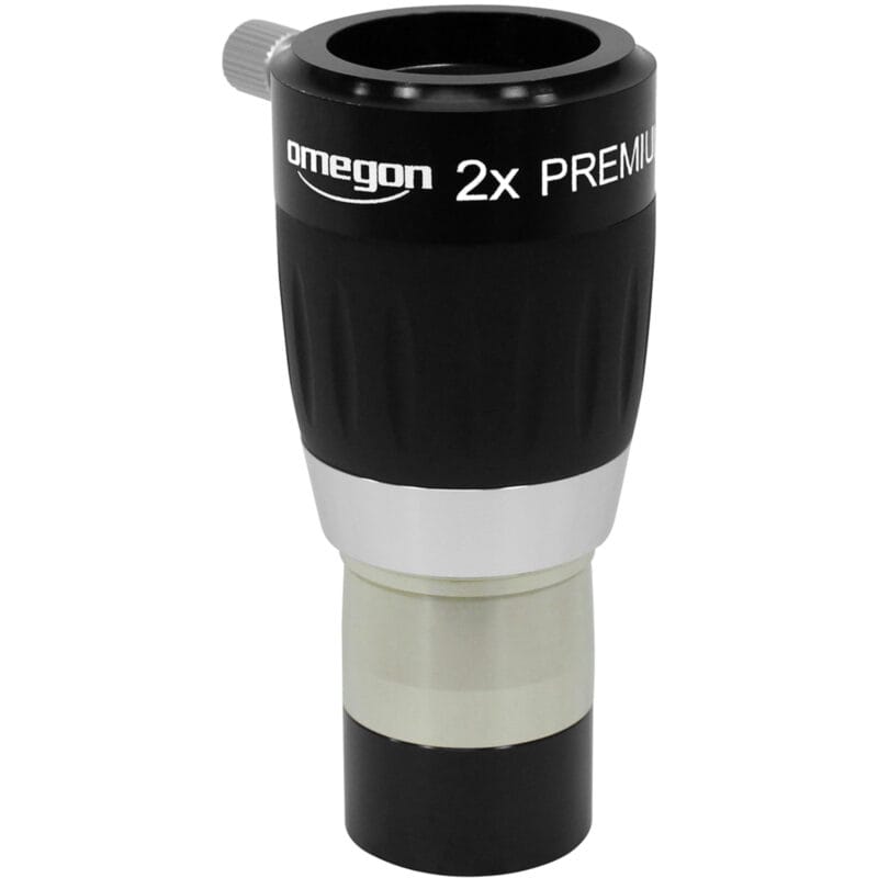Omegon Premium Barlowlens 2x 1 25 Telescoop.nl - Alles voor sterrenkijken & natuurwaarneming