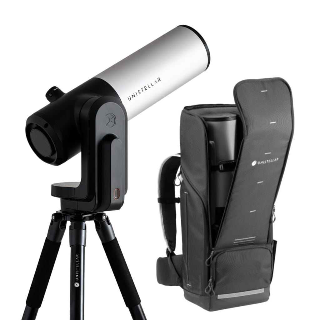 Unistellar eVscope 2 Smart Telescoop + rugzak 1 Unistellar Smart Telescope N 114 450 eVscope 2 Backpack Unistellar Smart Telescope N 114 450 eVscope 2 Backpack Telescoop.nl - Alles voor sterrenkijken & natuurwaarneming