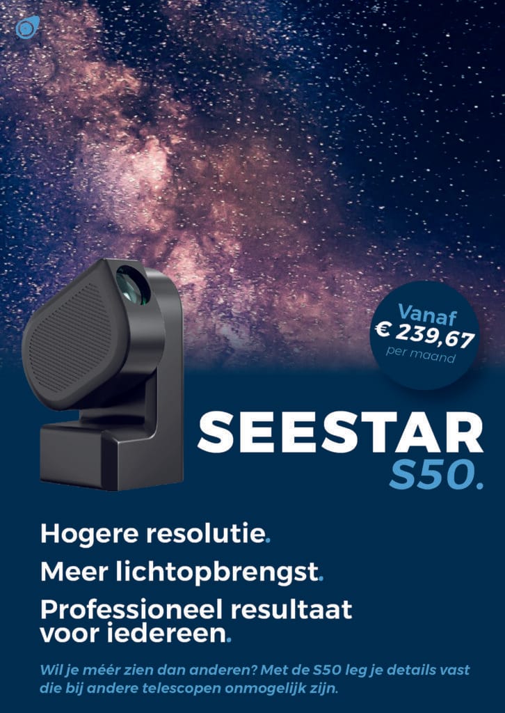 Seestar s50 mobiel Telescoop.nl - Alles voor sterrenkijken & natuurwaarneming