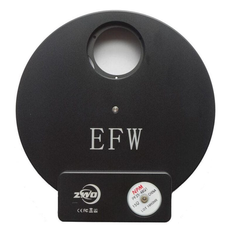 ZWO Gemotoriseerd filterwiel EFW 8x1 25 3 Telescoop.nl - Alles voor sterrenkijken & natuurwaarneming