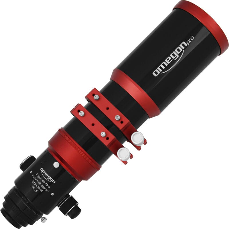 omegon Apochromatische telescoop 104mm triplet voor astrofotografie