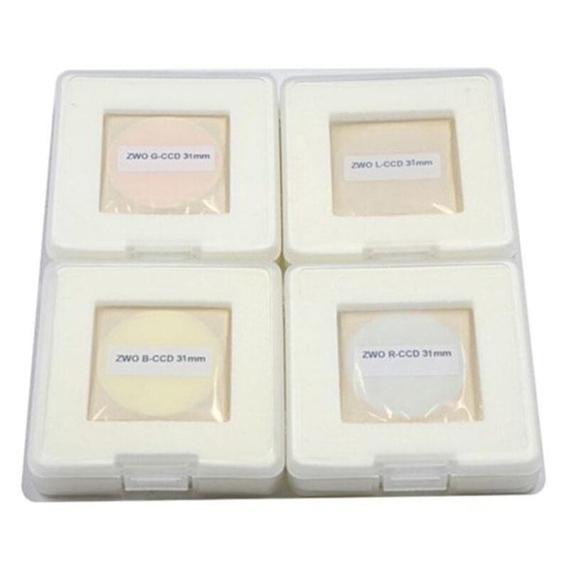ZWO LRGB-filterset 36 mm losse filters