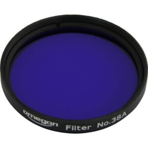 Donkerblauw kleurfilter 2 inch – Omegon #38A
