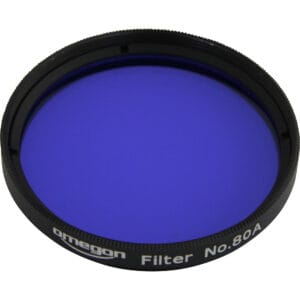 Blauw kleurfilter 2 inch – Omegon #80A