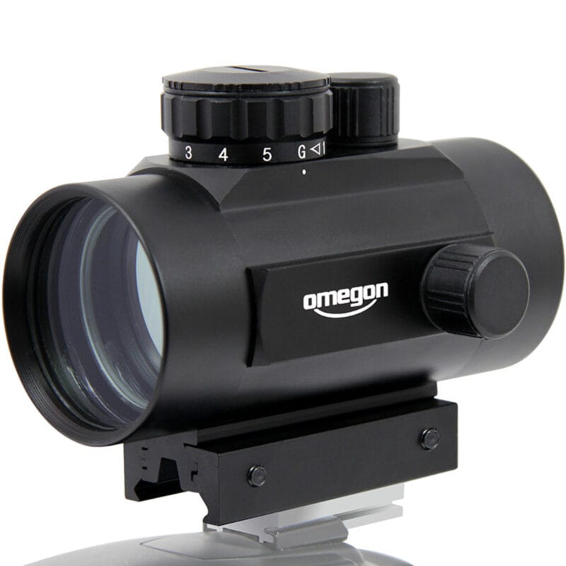 Omegon Red Dot Finder voor DSLR flitsschoen