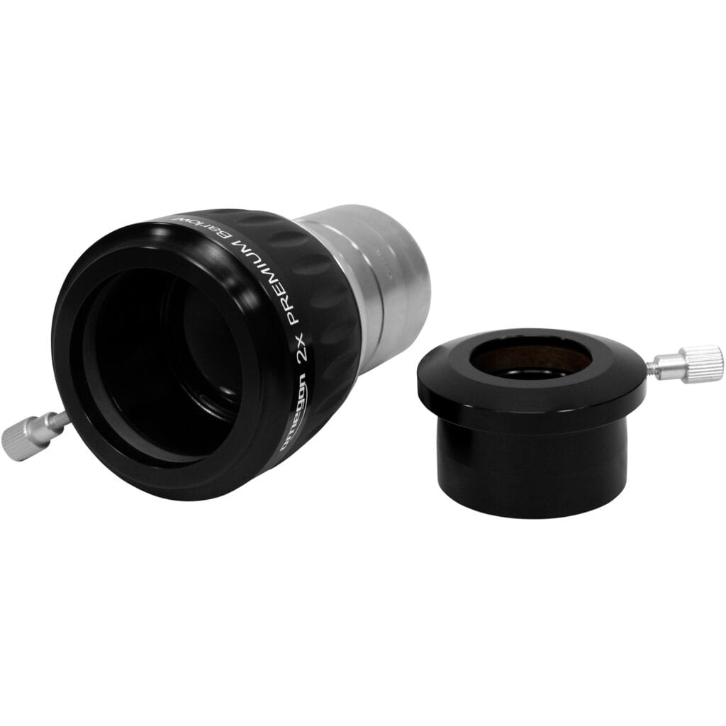Barlow lens telescoop: hoe werkt het en hoe te gebruiken? 1 Omegon Premium Barlowlens 2x 2 1 Omegon Premium Barlowlens 2x 2 1 Telescoop.nl - Alles voor sterrenkijken & natuurwaarneming