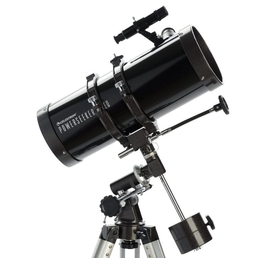 Celestron telescopen - welk model past bij jou? 6 Celestron Telescoop N 127 1000 Powerseeker 127 EQ 1 Celestron Telescoop N 127 1000 Powerseeker 127 EQ 1 Telescoop.nl - Alles voor sterrenkijken & natuurwaarneming