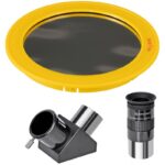 Bresser AC 102/600 Telescoop Messier AR-102S Hexafoc Nano AZ accessoires met zonnefilter, zenitspiegel en 26mm oculair.