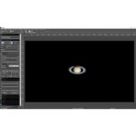 Bresser 1,25 Camera HD Moon Planetary Guider Color (3) Bresser 1,25" software-interface met livebeeld van planeet Saturnus