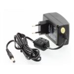 Bresser 230V / 6V 2A stroomadapter compleet met vaste kabel en eurostekker
