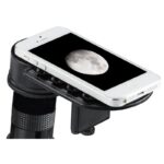 Bresser AC 102 1000 EXOS-2 Telescoop Messier GoTo SET (2) Bresser AC 102/1000 EXOS-2 Explore Scientific Astro R-Lite astrolamp in gebruik