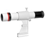 Bresser AC 102S/600 T2-camera-adapter, dauwkap en Stellarium-software