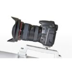 Bresser AC 127S 635 Telescoop Messier EXOS-1 (6) Bresser AC 127S/635 piggyback-camera-adapter met aangesloten DSLR op optische buis