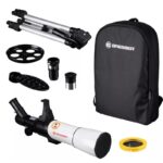 Bresser AC 70/400 AR-App telescoop inclusief statief, oculairs, prisma, zonnefilter, houder en stevige rugzak