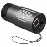 Bresser AR90 500 Camera Guiding Kit (2) Bresser AR90/500 achterzijde van de kleurencamera met USB- en ST-4-aansluitingen