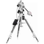 Bresser EXOS-2 EQ complete werkende opstelling met Nebula GoTo, roestvrijstatief en handbediening