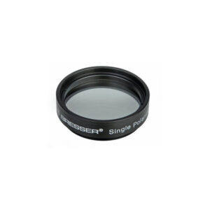 Bresser Filters 1.25" polarisatiefilter met enkelvoudige coating en metalen vatting geschikt voor oculairmontage