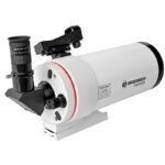 Bresser MC 100/1400 close-up van de 1,25″ Hexafoc-focuser en SP 26 mm oculair