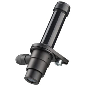 Bresser PM-100 poolzoeker gemonteerd op StarTracker met verlicht vizier en draaiknop