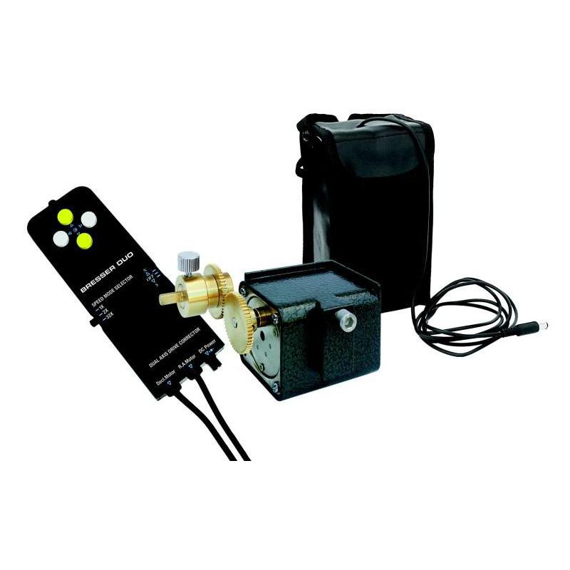 Bresser RA- en DEC-motor voor EXOS-2- en EQ-MON-2-Montering 1 Bresser RA en DEC motor voor EXOS 2 en EQ MON 2 Montering Bresser RA- en DEC-motor complete motorset met bedieningskastje, tandwielen en kabel voor montering