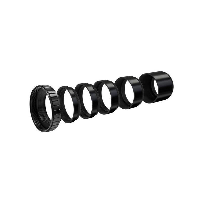 Bresser SC/T2 CCD-adapter 1 Bresser SC T2 CCD adapter Bresser SC/T2 CCD-adapter met T2-cameraaansluiting, SC-telescoopbevestiging en hulsenset (5, 7,5, 10, 15, 30 mm)