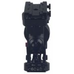 iOptron CEM70EC achteraanzicht met aansluiting voor voeding, ST-4 en USB