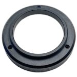 iOptron M56 M48 Adapter (1) iOptron M56 / M48 adapter bovenaanzicht met precisie afwerking en M48 binnendraad