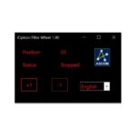 iOptron iEFW Filterwiel 5x 1,25 (3) iOptron iEFW besturingssoftware met ASCOM-interface en filterpositie op scherm